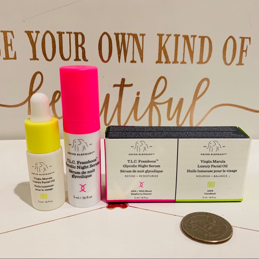 DRUNK ELEPHANT NIGHT BRIGHT DUO - Picture 1 of 5